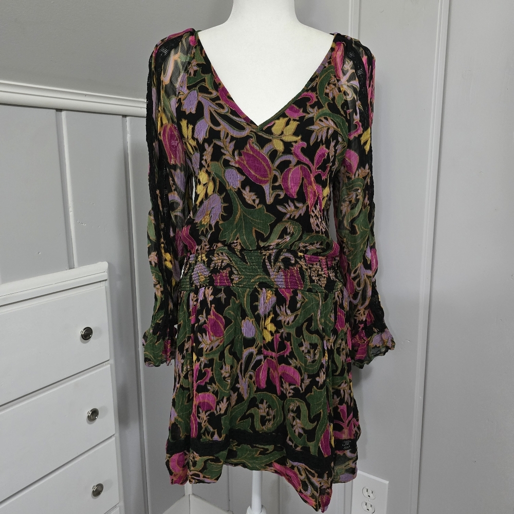 Anthropologie Floral Dress